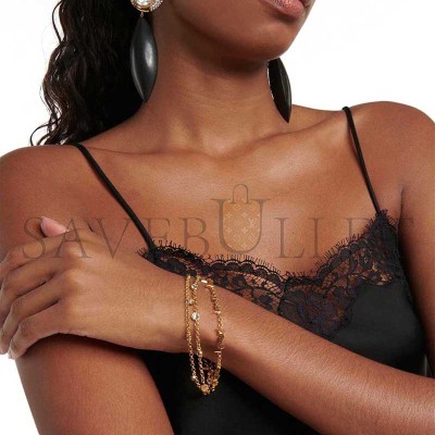 YSL CASSANDRE EMBELLISHED CHAIN BRACELET 859244